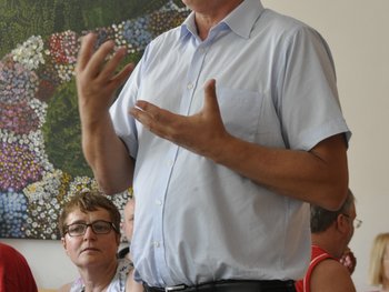 politischen Fruehstueck im Hallschlag 03