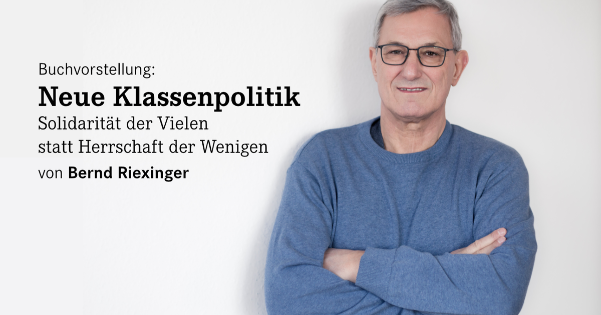 Lesetour: DIE LINKE. Bernd Riexinger